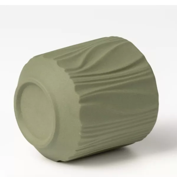 ແທ່ງທຽນເຄລາມິກແບບແນວຕັ້ງສີ່ສີ Matte