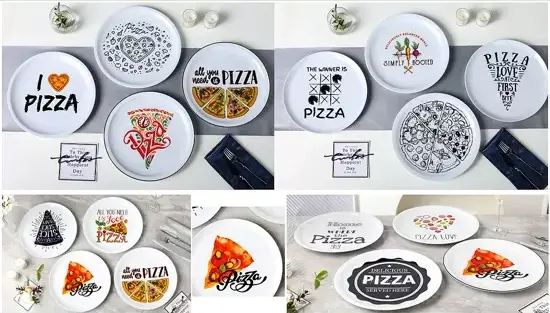 ຊຸດ Pizza Imed Plate ຊຸດ